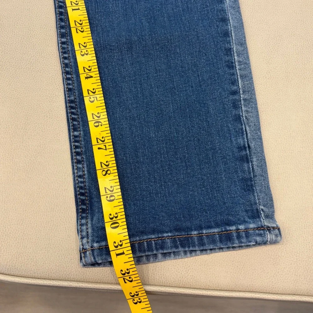 Levis 514 Straight Fit Two Tone Blue Denim Jeans Mens‎ 29x32 00514-0849